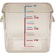 Rubbermaid Square Space-Saving Containers:Boxes:Storage Boxes